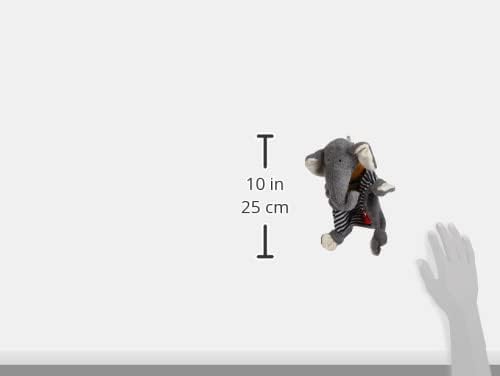 SIGIKID 39378 Schnuffeltuch Elefant Kuscheltuch Mädchen und Jungen Babyspielzeug empfohlen ab Geburt