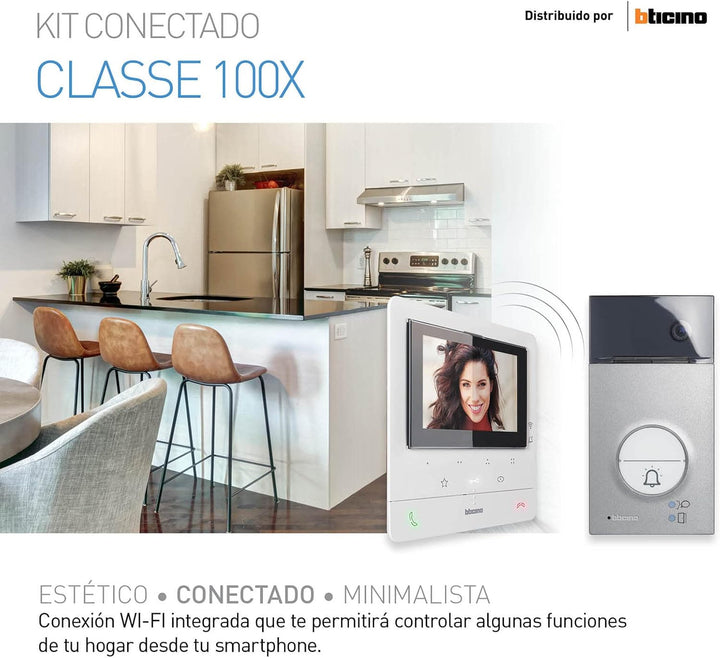 Bticino 364614 Video-Kit Klasse 100 X16E Monofamilie, L3000