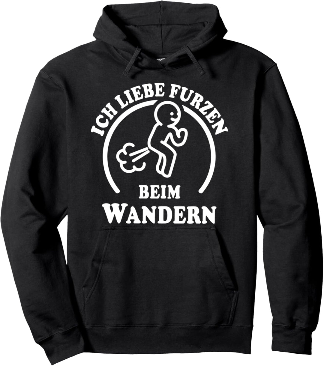 I Love Furzen Wandern Furz Kacken Furzkasse Ich Liebe Furzen Pullover Hoodie