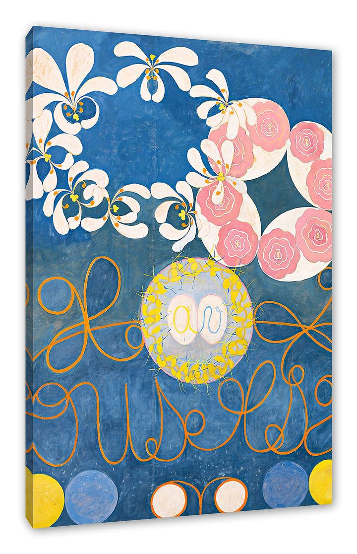 Generisch Hilma af Klint - The Ten Largest als Leinwandbild / Grösse: 120x80 cm / Wandbild / Kunstdr