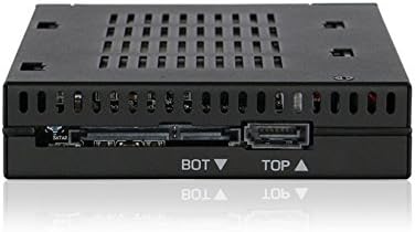 ICY DOCK flexiDOCK MB522SP-B - Dock trägerlos für 2X 2,5 Zoll (6,4cm) SATA SSD/HDD in 1x 3,5 Zoll (8