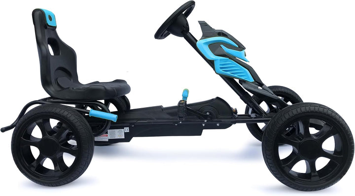 Kinder Pedal Go Kart - 5-12 Jahre, Mit Pedal, Shaum Reifen Eva Wheels
