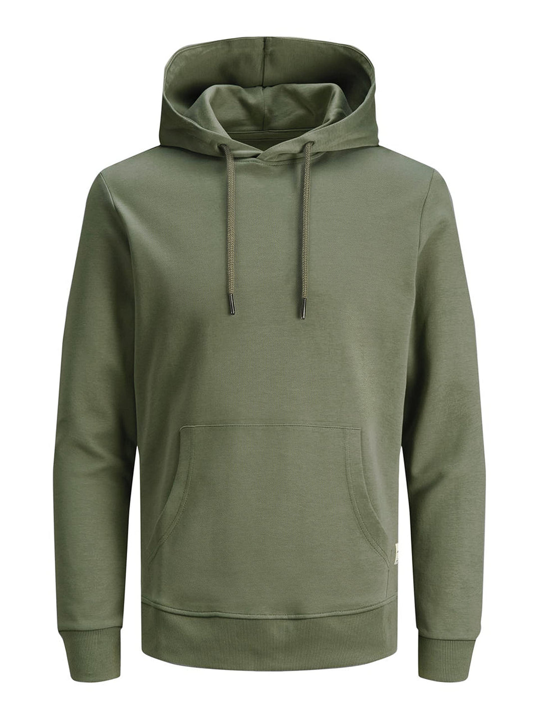JACK & JONES Male Kapuzenpullover Einfarbig Kapuzenpullover XS Dusty Olive, XS Dusty Olive