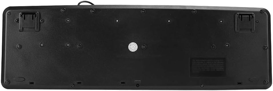 Dilwe Grossdrucktastatur, Kabeebundene Grossbuchstaben-Tastatur, USB-Tastaturen mit 104 Tasten, Sehb