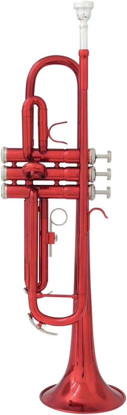 DIMAVERY TP-10 B-Trompete, rot