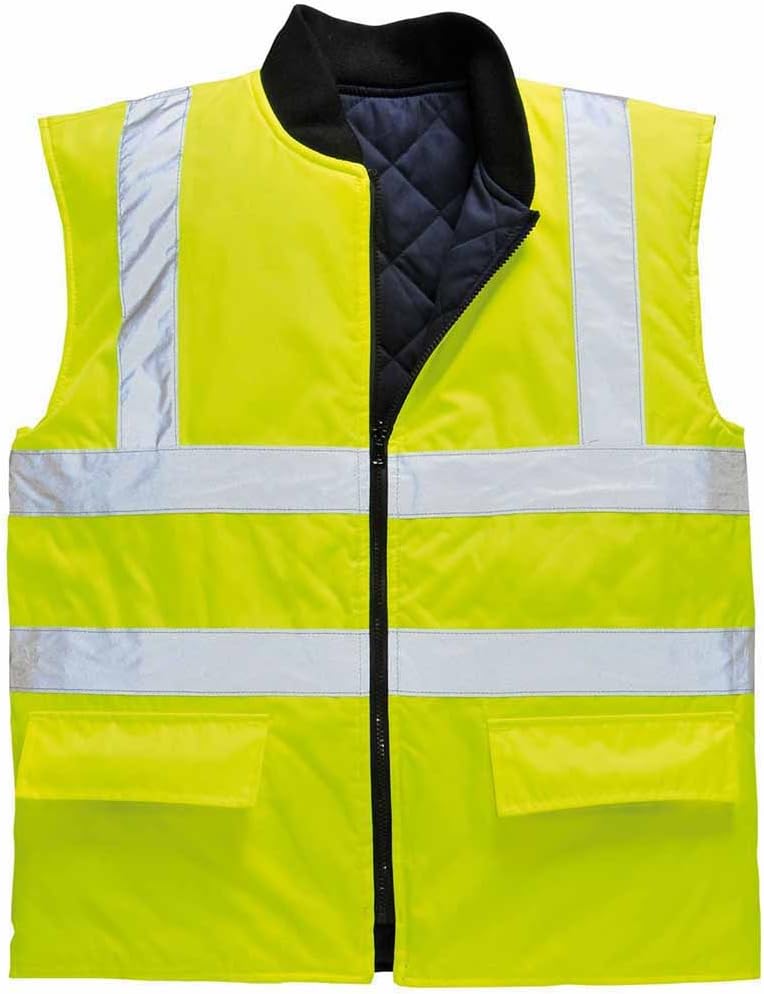 Portwest Warnschutz-Wendeweste , Grösse: XXXL, Farbe: Gelb, S469YERXXXL 3XL lemontree, 3XL lemontree