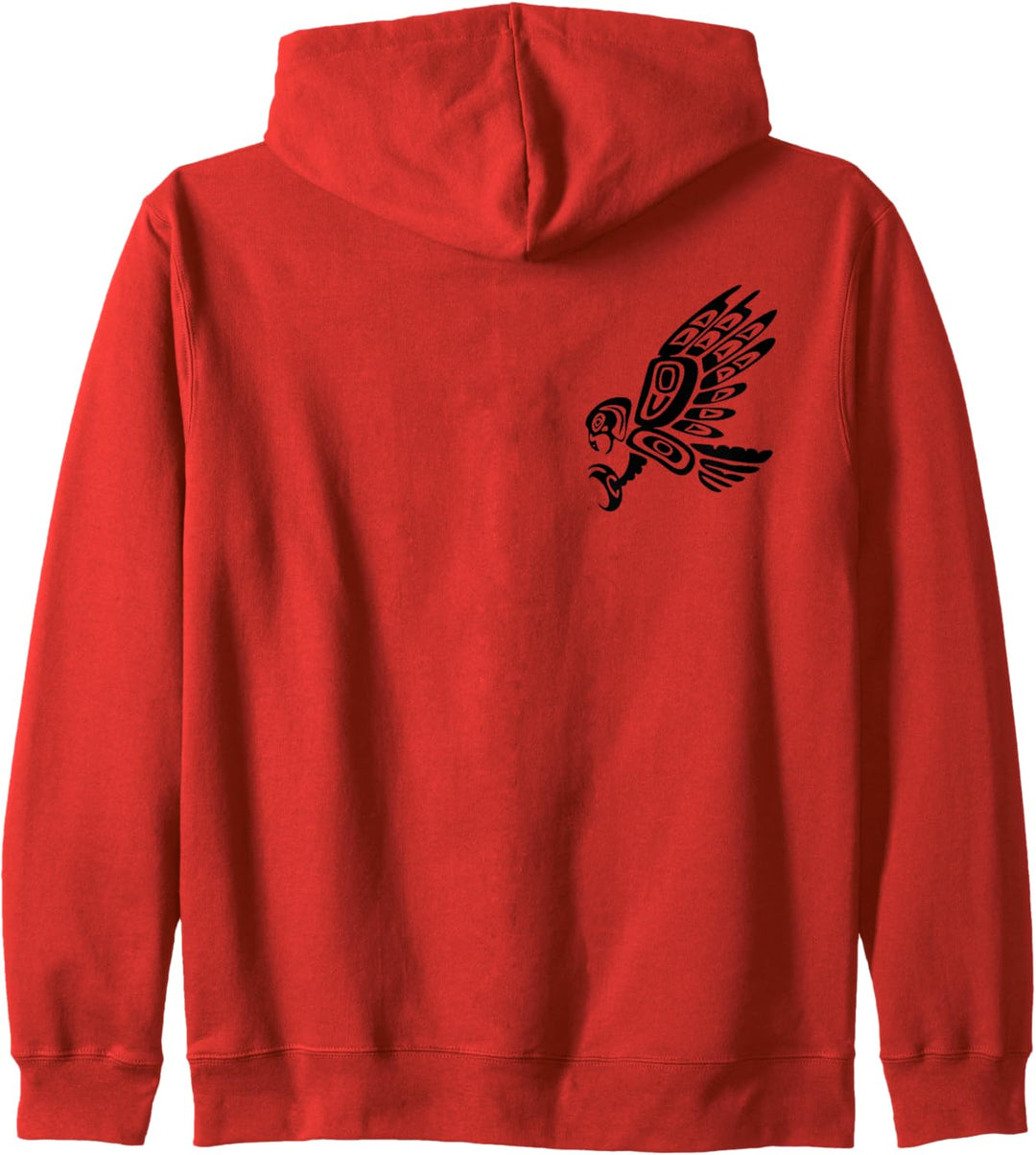 Falke Haida Kunst Indianer Nord Amerika USA Kapuzenjacke