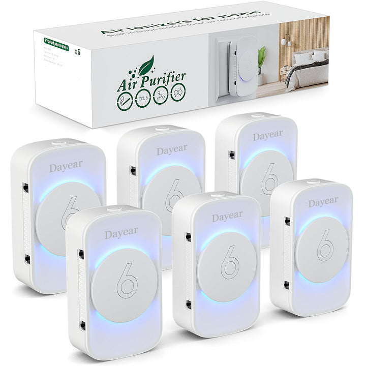 Luftreiniger, Dayear Air Purifier Ionizer Generator, Plug in Negativ Ionen Luftreiniger für Büro, Zi