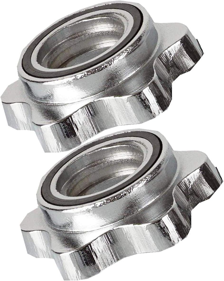 Lisaro Langhantelstange mit Sternverschlüssen 120/160/182cm-Standardnorm gerändelt und verchromt, Sc