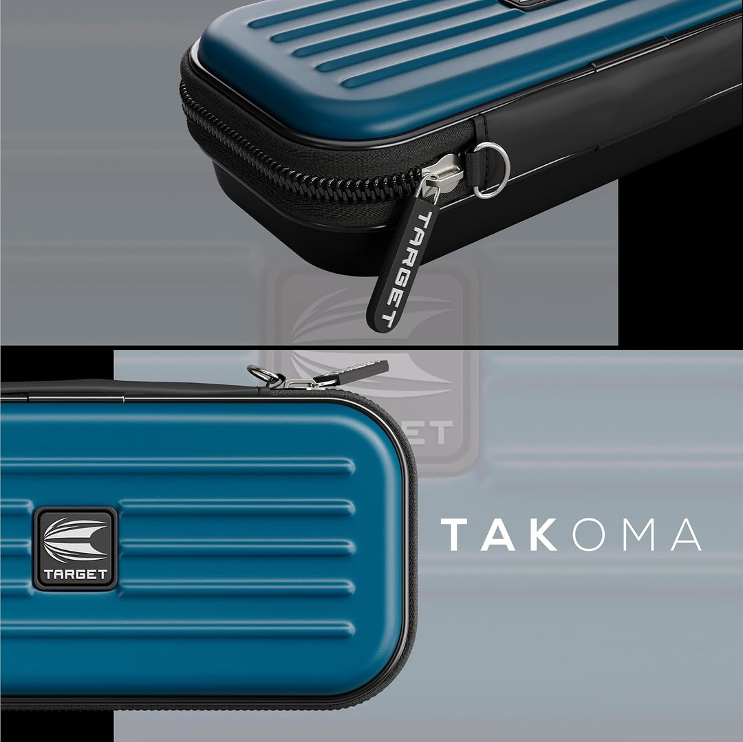 Target Darts Takoma Regular Darts Case - Holds x 1 Satz Darts Brieftasche Blau, Blau