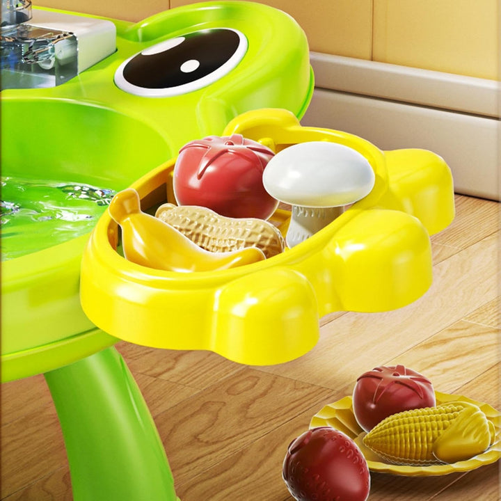 Spielspüle - Realistisch Elektrisch Interaktiv,Kinder Spüle Mit Realistischem Fliessendem Wasser,für