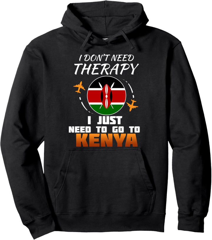 Kenia Flagge I Lustige Kenia Flagge I Urlaub Kenia Pullover Hoodie