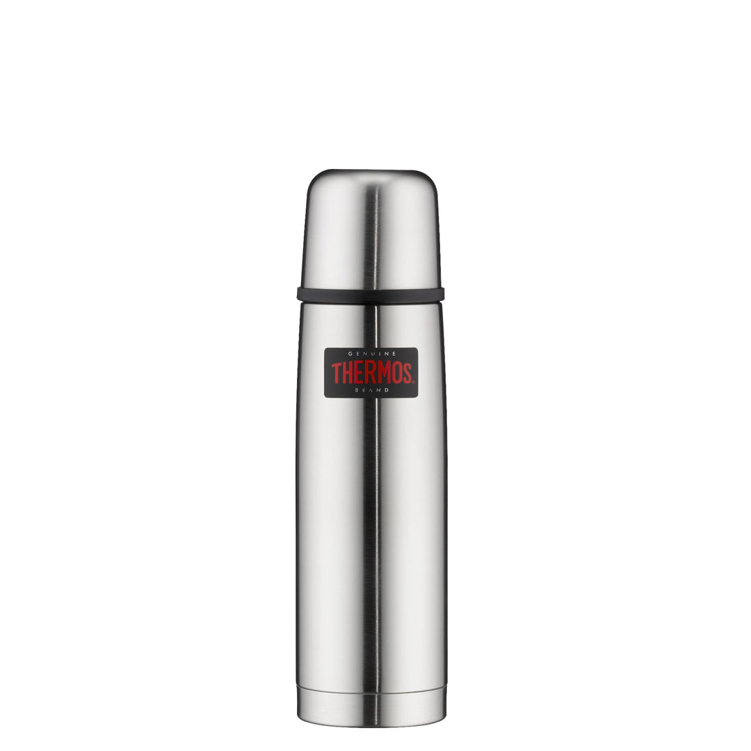 Thermos 4019.205.050 Isolierflasche Light and Compact, 0,5 L, Edelstahl mattiert Edelstahl 0,50 l, E