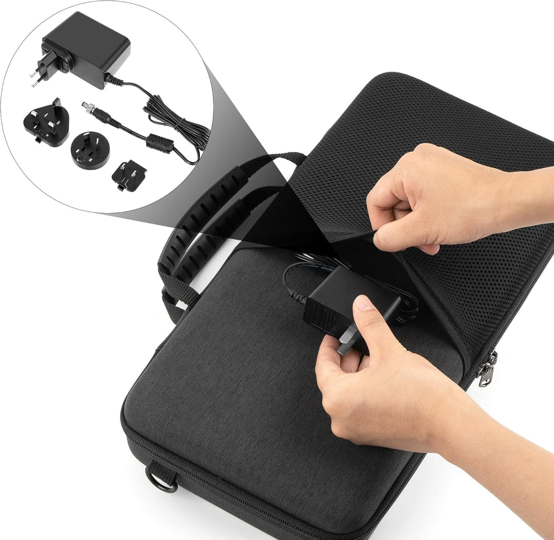 GEEKRIA Tragetasche für Audio-Interfaces, kompatibel mit Blackmagic Design ATEM Mini (SWATEMMINICEXT