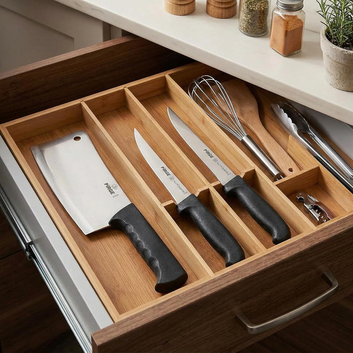 Pirge Butcher's Metzgermesser Set 3 TLG - Hackbeile und Ausbeinmesser - Knochenbeil - Metzgerbeil -