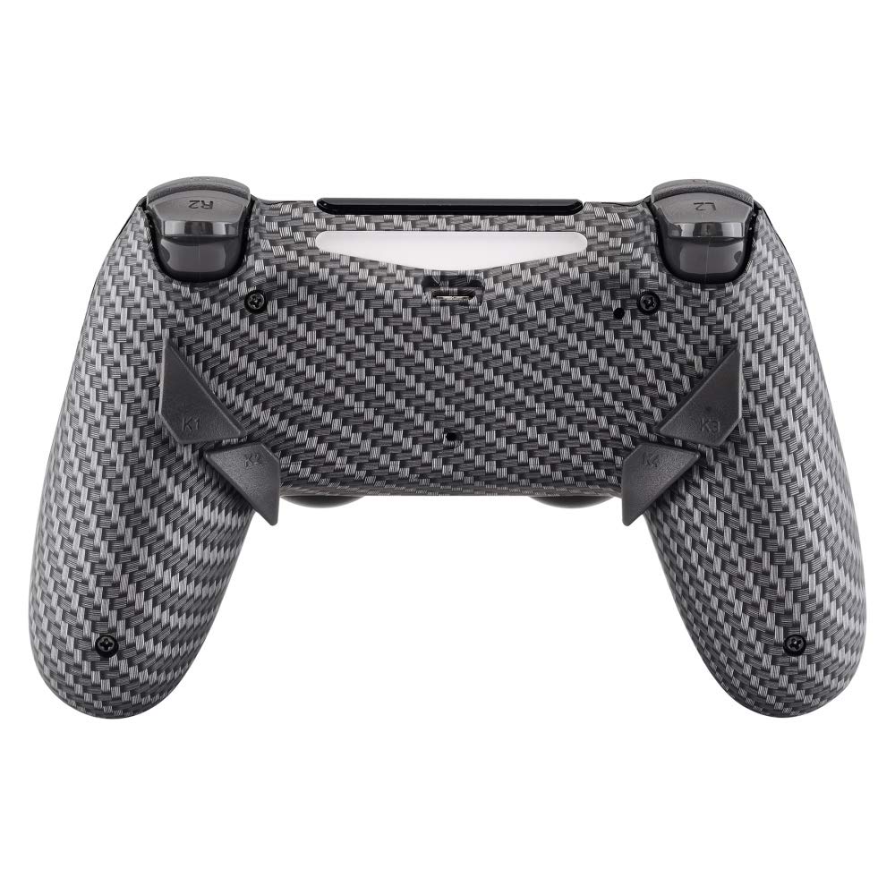 eXtremeRate Programmierbar Dawn Remap Kit für ps4 Controller, Rückseite Hülle Gehäuse Case&Upgrade-B