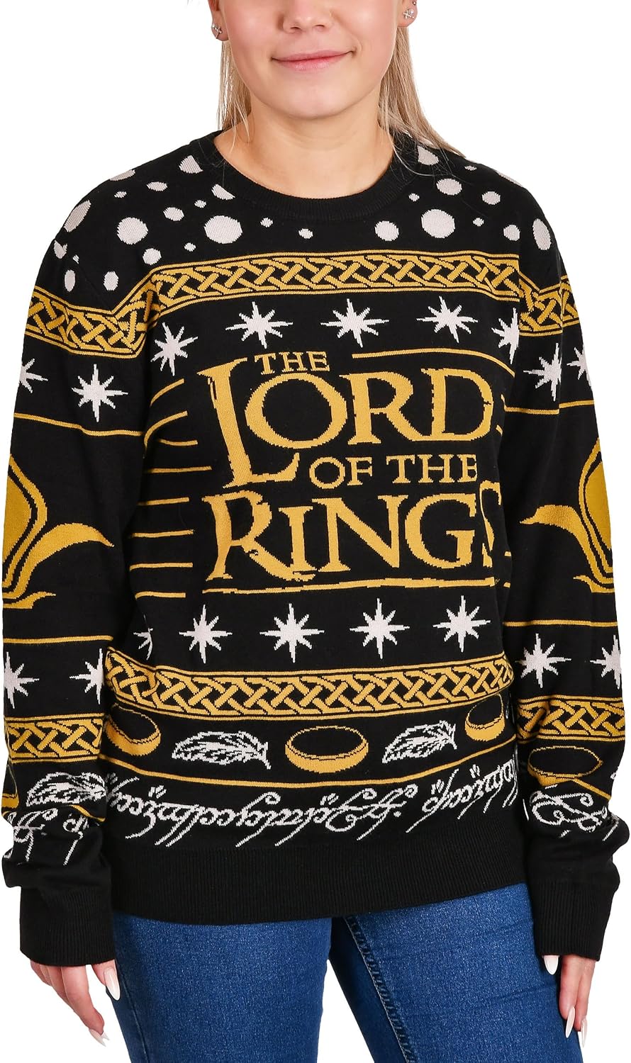Elbenwald Strickpullover Weihnachten in verschiedenen Designs für Herren Damen Unisex Baumwolle Mehr