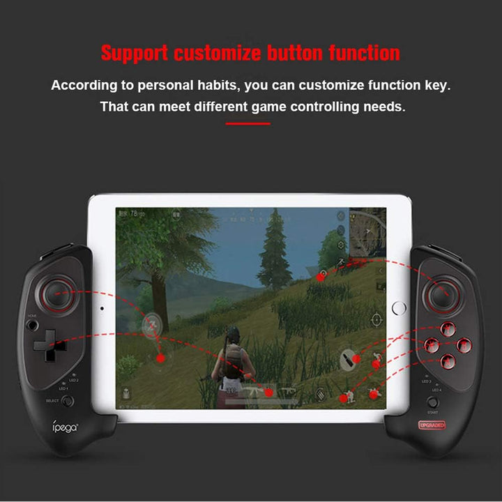 Wireless Game Controller für Tablets/Android, Megadream Mobile Bluetooth Gamepad Joystick mit 13–25