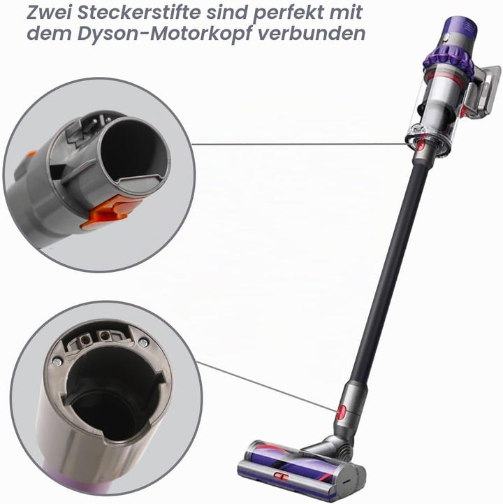 Ersatzteile Verlängerungsrohr für Dyson V7 V8 V10 V11 V15 Staubsauger, Saugrohr Länge 73 cm, Rohr Er