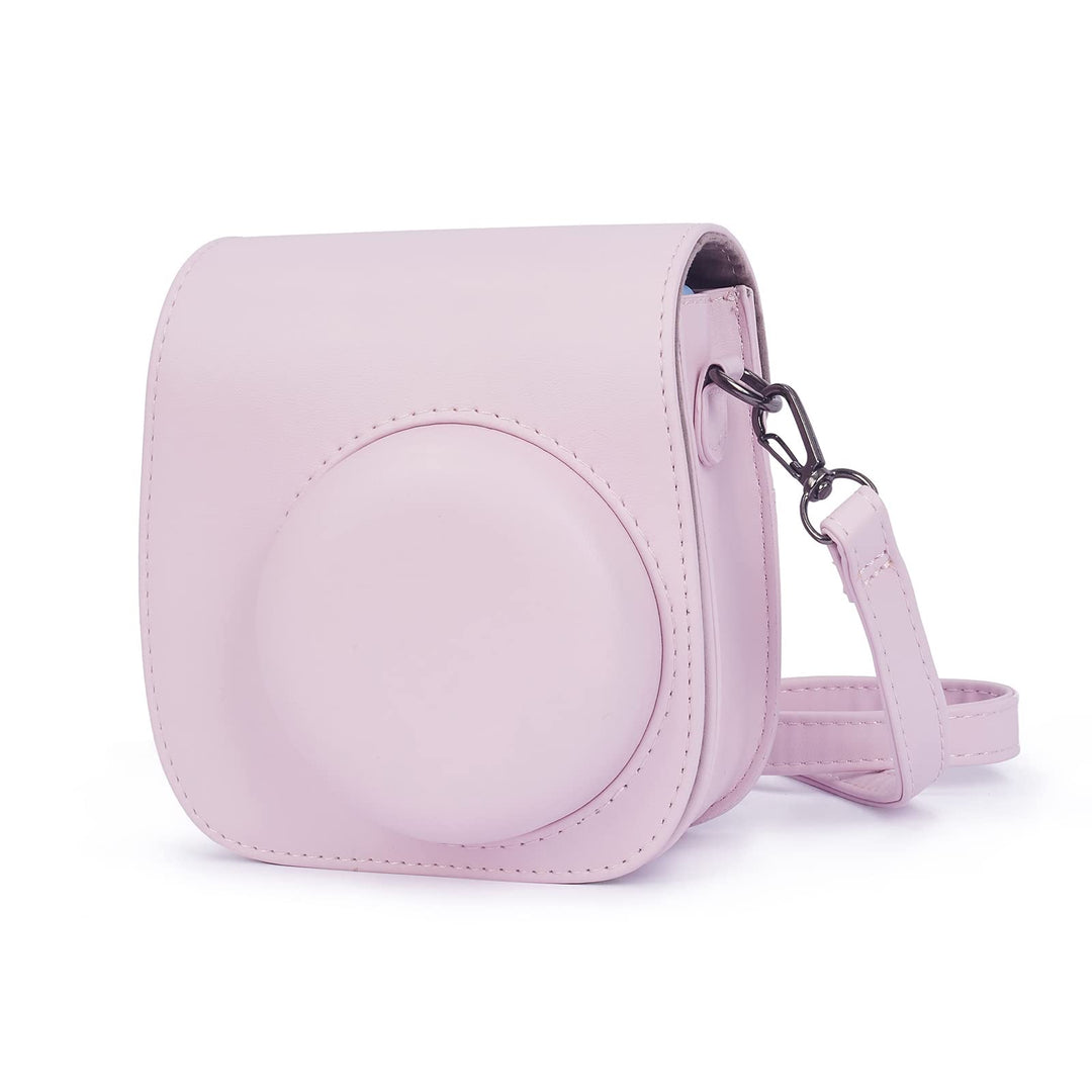 KALDA Mini 12 Tasche kompatibel mit Instax Mini 12 Blossom Rosa, Blossom Rosa
