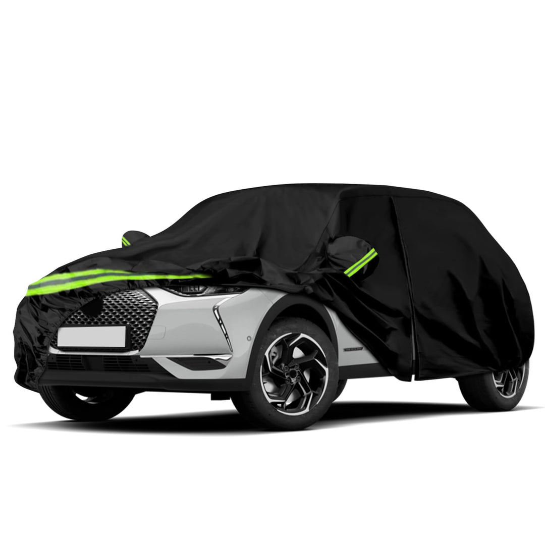 Autoabdeckung Passend für Citroen DS3/DS 3 Crossback 2009-2025, wasserdichte Vollgarage Autoplane mi