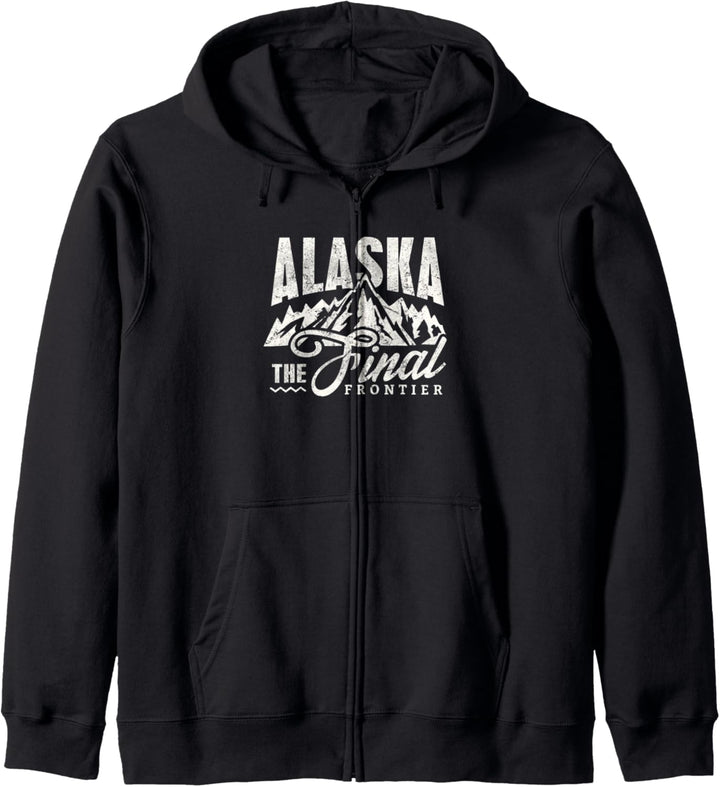 Alaska Shirt - Alaska the final frontier T Shirt Kapuzenjacke