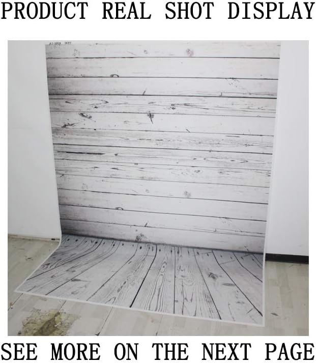 AIIKES 5x7FT Holzbrett Fotografie Hintergrund Vinyl Plank Fotografie Hintergründe Benutzerdefinierte