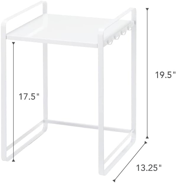 Extendable kitchen counter organizer - Tower - white Weiss, Weiss