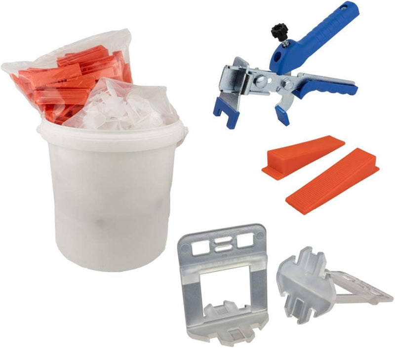 Nivelliersystem XL 1 mm Fugenbreite! Für eine Fliesenstärke von 12-20mm geeignet! Basis-Set 250L+250
