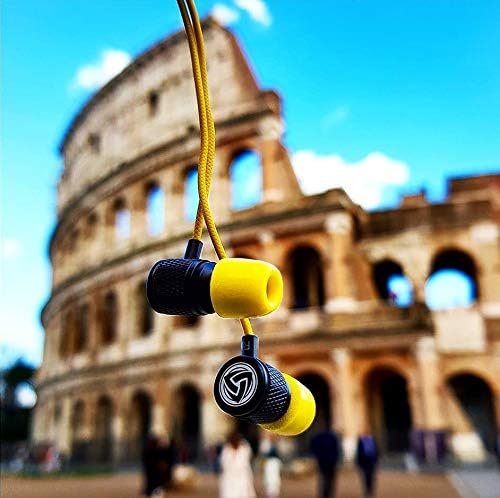 LUDOS Ultra Kopfhörer In Ear Ohrhörer mit Kabel und Mikrofon, Kristallklarer Klang, Ausgewogene Höhe