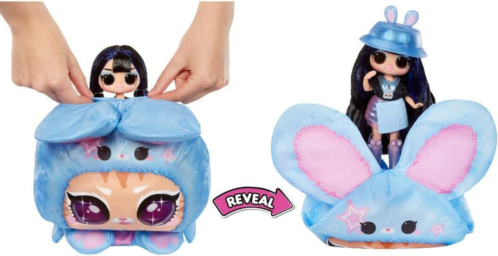 L.O.L. Surprise! Tweens Costume Surprise Aya Cherry Modepuppe mit Aufblasbarem Blauem Hasenkostüm un