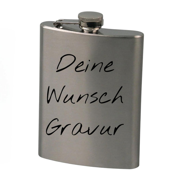 Flachmann mit Gravur, Personalisierte Geschenke Geburtstagsgeschenk für Männer Frauen Partner Freund