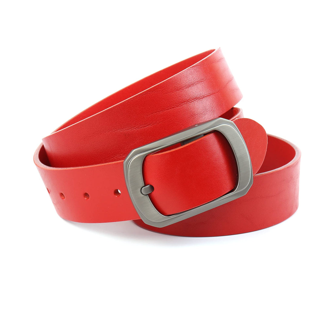 Anthoni Crown Unisex RO1J160-95 Gürtel, Rot, 95