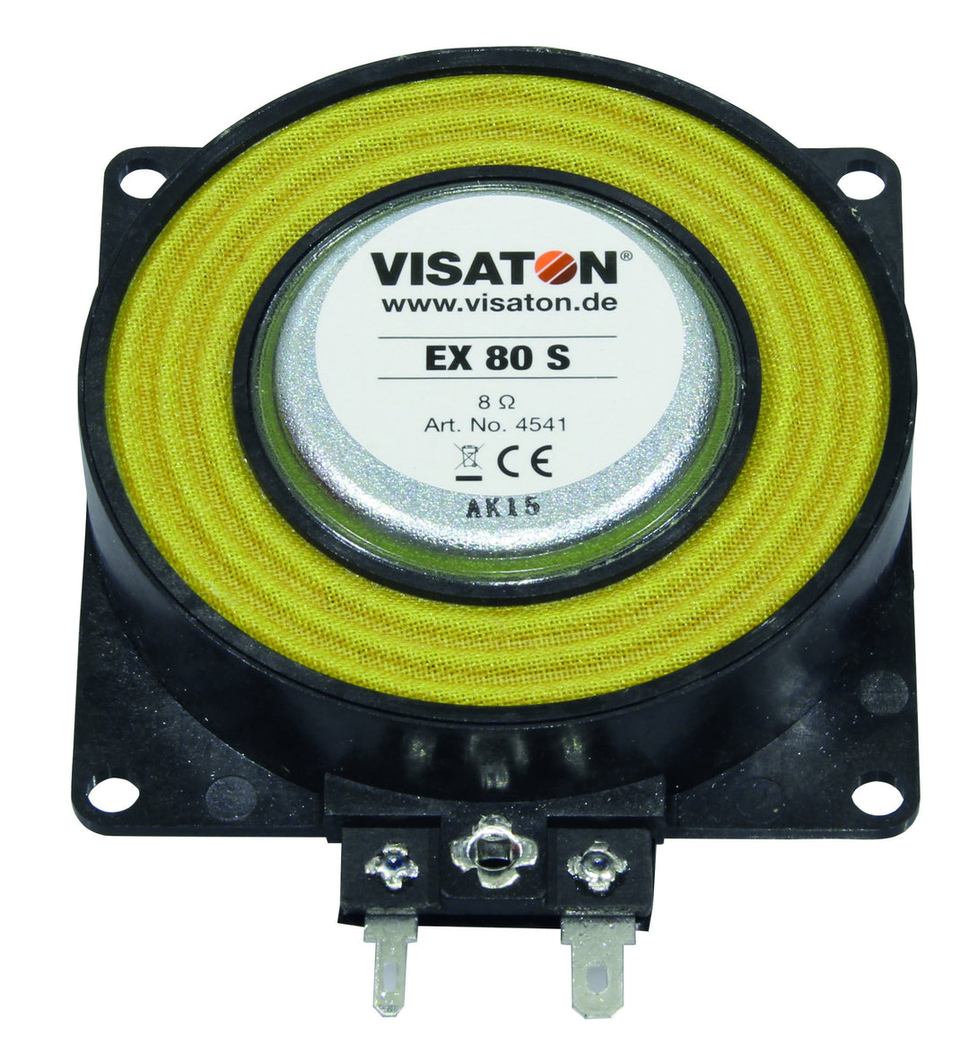 Visaton 4541 "Körperschallwandler EX 80 S - 8 Ohm Lautsprecher schwarz