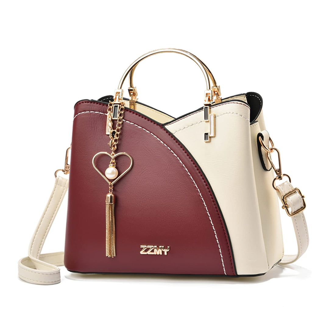 FANDARE Handtaschen für Damen Tote Beutel Umhängetaschen Wasserdicht Schultertasche Tragetasche PU-L