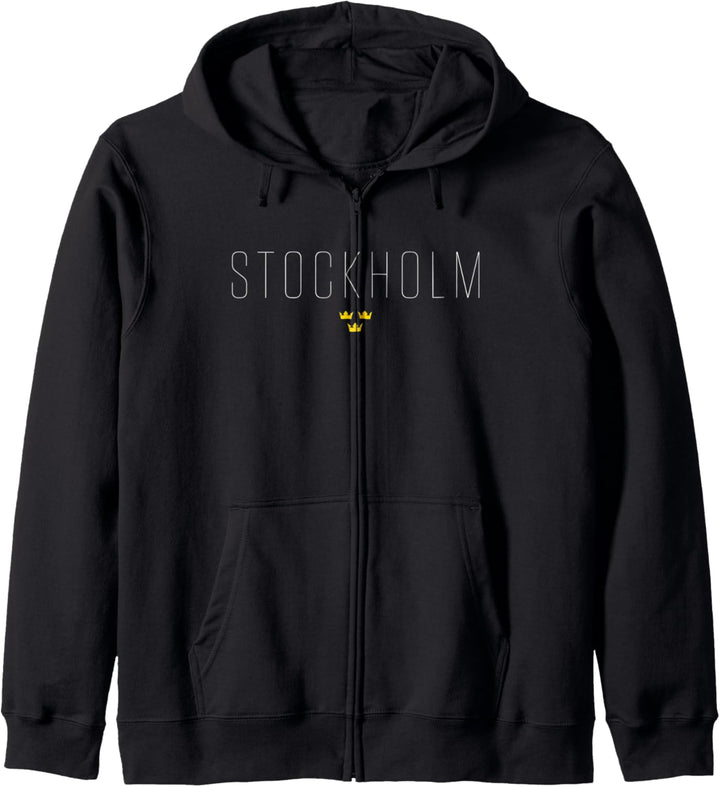 Stockholm Schweden Tre Kronor Sverige Schwedenurlaub Kapuzenjacke