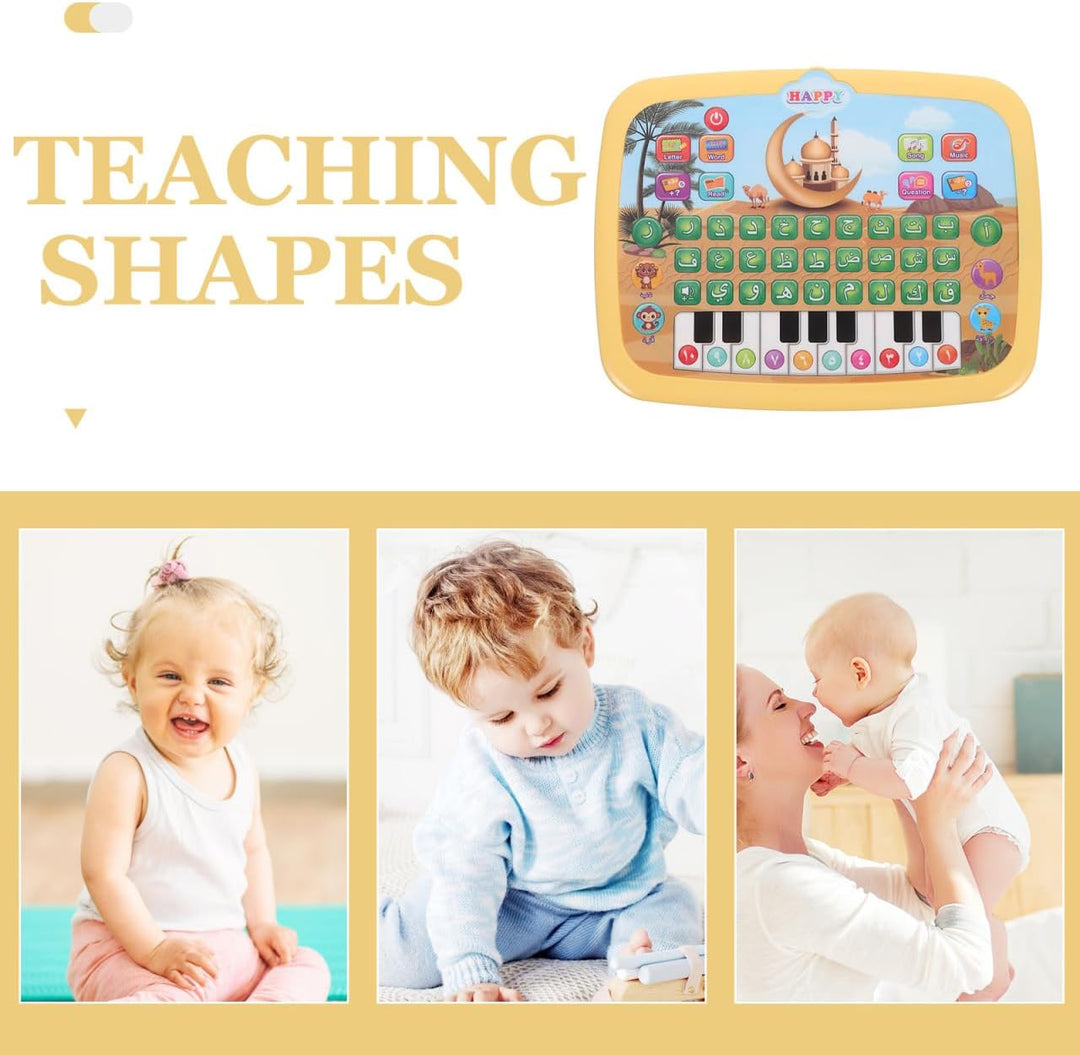 ibasenice Arabisch-lernmaschine Koran-lernmaschine Frühes Lernspielzeug Kinder-Laptop Lernspielzeug