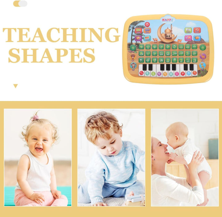 ibasenice Arabisch-lernmaschine Koran-lernmaschine Frühes Lernspielzeug Kinder-Laptop Lernspielzeug