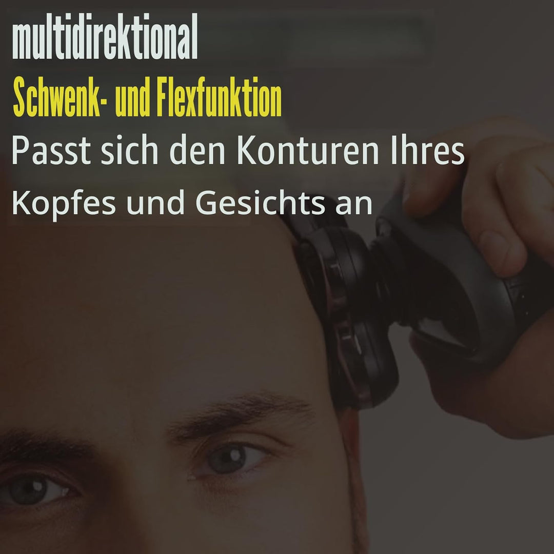 Ersatzscherköpfe für Rx7 Rasierer, kompatibel mit Remington Bald und X R1600/Rx7/Boss X R7120/X R710