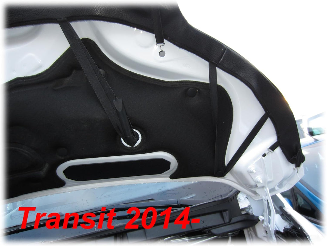 Auto-Bra AB3-00146 kompatibel mit Ford Transit Bj. ab 2014 Haubenbra Steinschlagschutz Tuning Bonnet