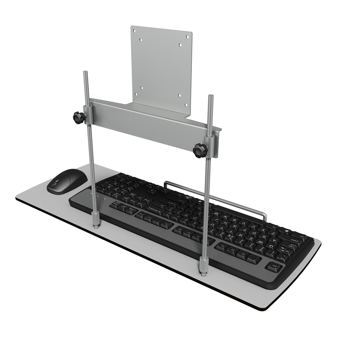 Dataflex 51.582 Tastatur- und Mausablage, Metall, Silber, 59.6 x 23.0 x 0.6 cm