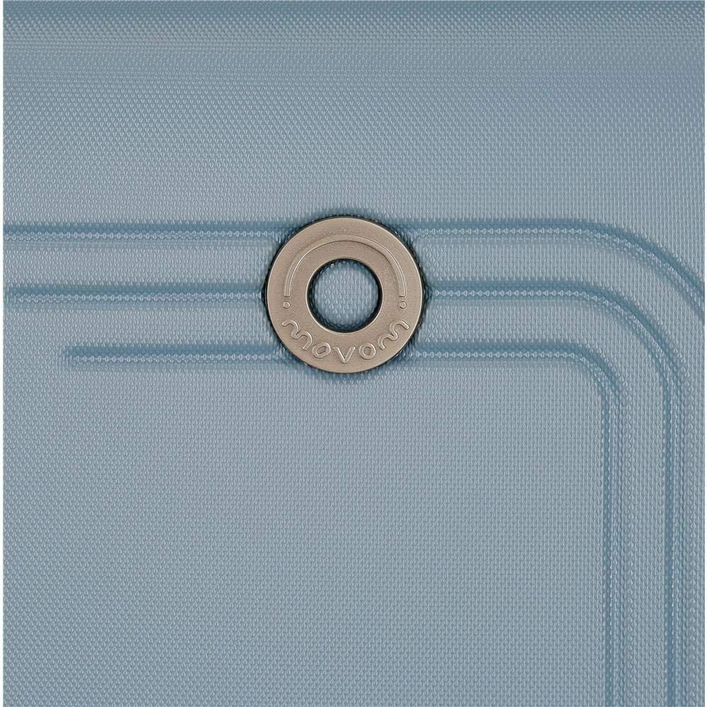 Movom Riga Anpassungsfähiger Schönheitsfall Blau 29x21x15 cms ABS Hellblau, Hellblau