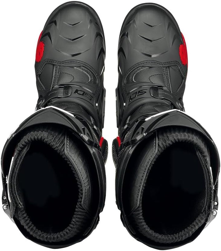 Sidi Herren Crossfire 2 SmSupermotard boots 46 EU Schwarz, 46 EU Schwarz