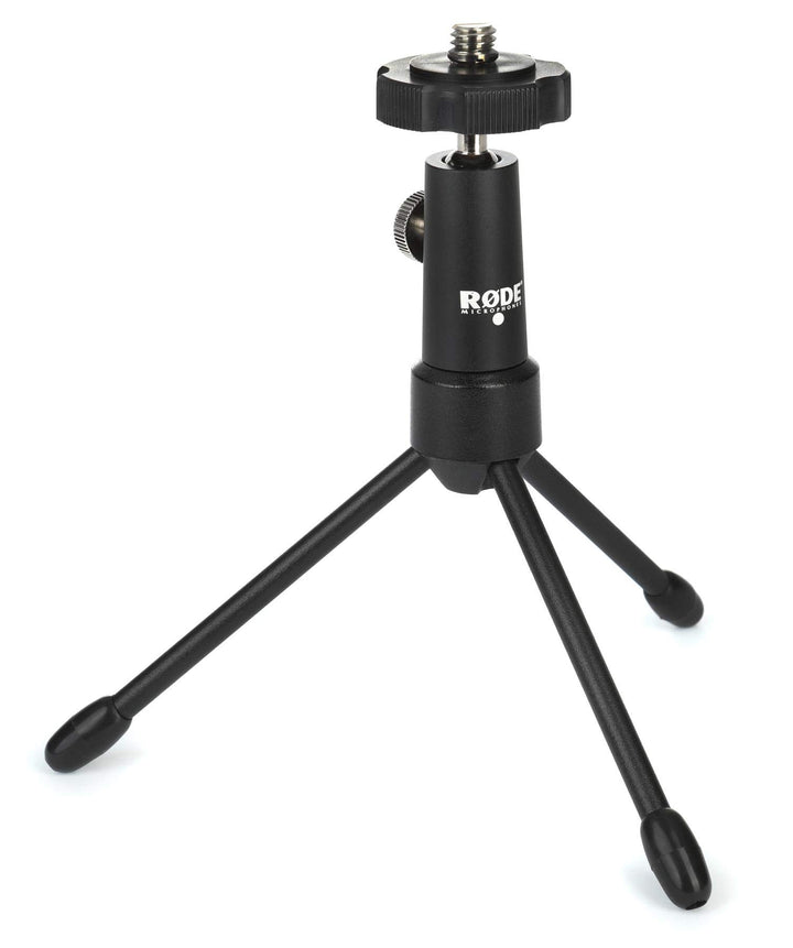 RØDE Zusammenklappbares Dreibeinstativ Tripod Mini für Tische Stativ-Mikrofonständer für VideoMic Ra