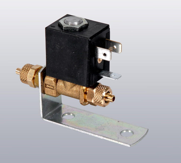 Marco LKW Druckluft Doppelhorn 38cm und 42cm lang (Trichter aus hochglanzverchromten Messing) + Magn