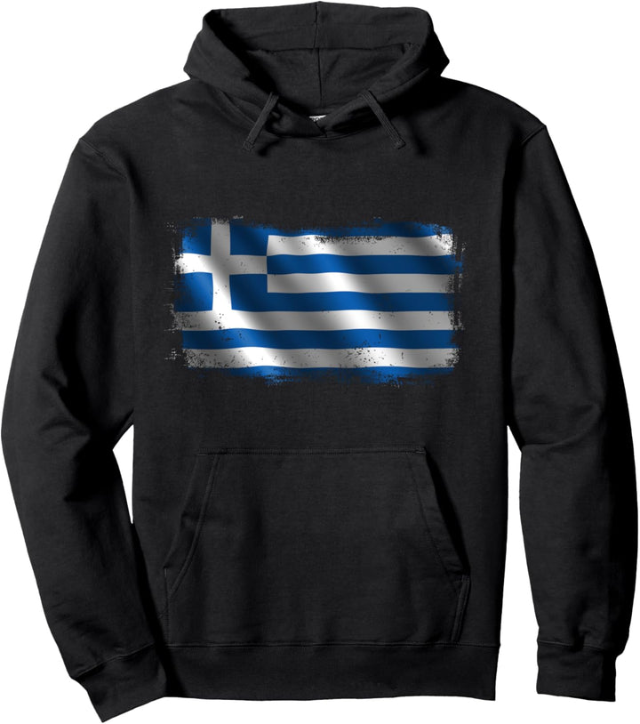 Griechenland Griechische Nationalflagge Pullover Hoodie