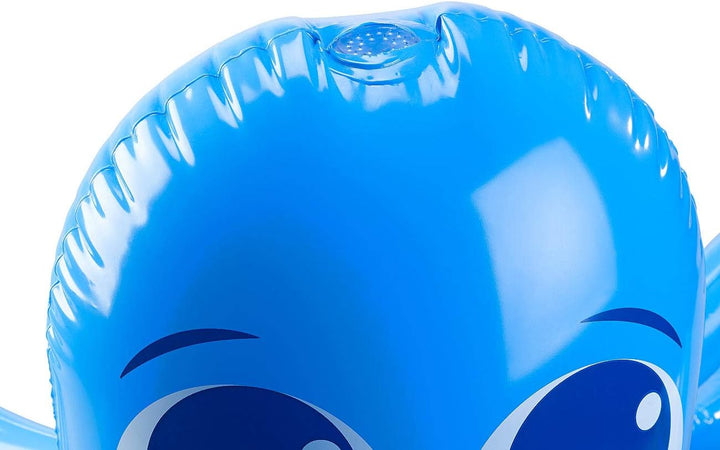 Playtastic Badespielzeug: Aufblasbarer Oktopus mit integriertem Wassersprinkler für Kinder (Wassersp