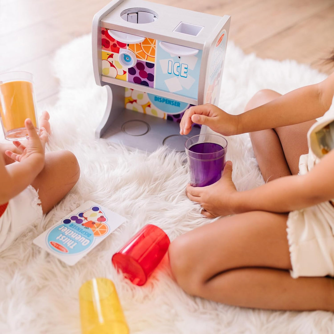 Melissa & Doug Durstlöschspender | Fantasiespiel | Essensspiel | 3+ | Geschenk für Jungen oder Mädch