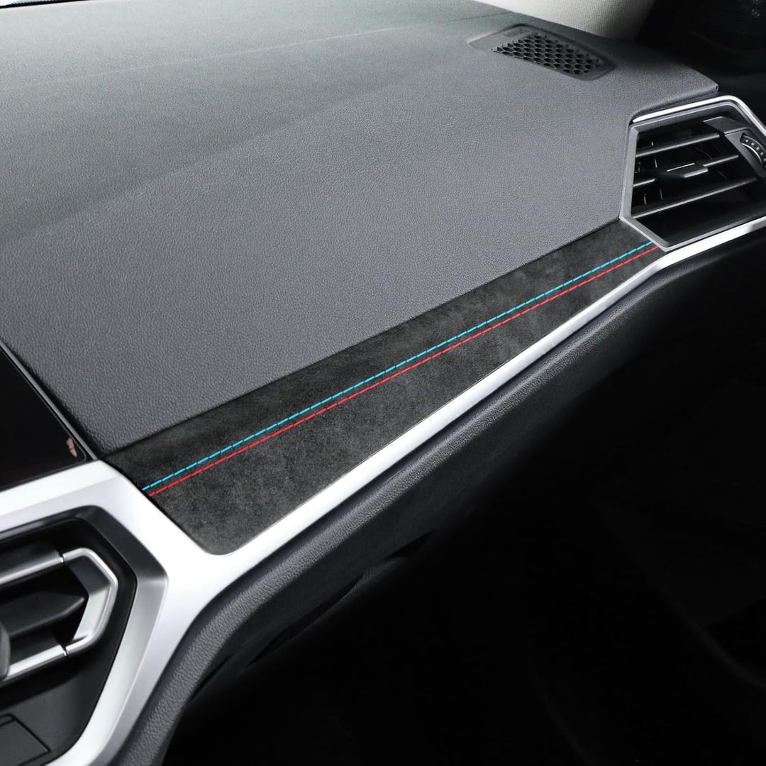 BETTERHUMZ Auto Zentralinstrument Armaturenbrett Abdeckung Trim Kompatibel mit BMW G20 G28 G42 G23 3