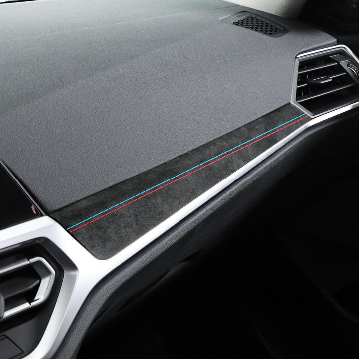 BETTERHUMZ Auto Zentralinstrument Armaturenbrett Abdeckung Trim Kompatibel mit BMW G20 G28 G42 G23 3